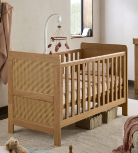 Mamas & Papas Esna Rattan Cot Bed